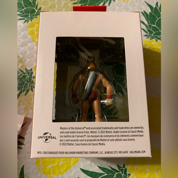 Hallmark Master Of the universe He-man Ornament - Picture 3 of 3